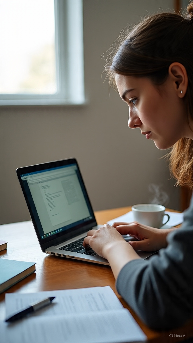 Online learning in progress
